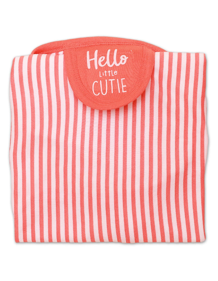 Zubaida's Swaddle Sheet Red Stripes - Zubaidas Official™