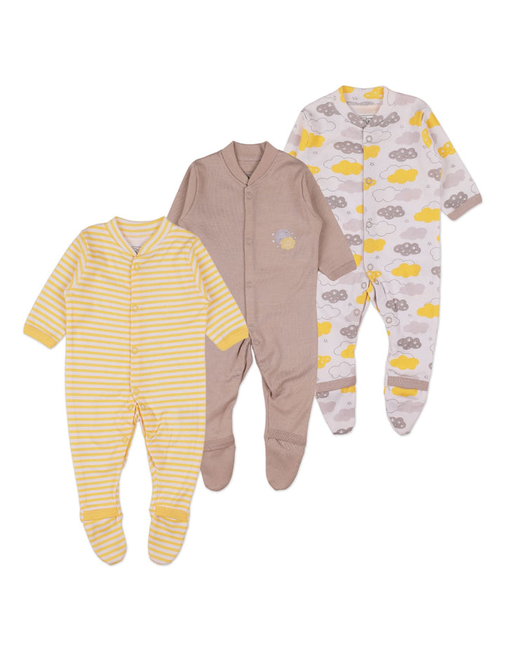 Zubaida's Sleep Suit Set Peach Fruity Theme - Zubaidas Official™