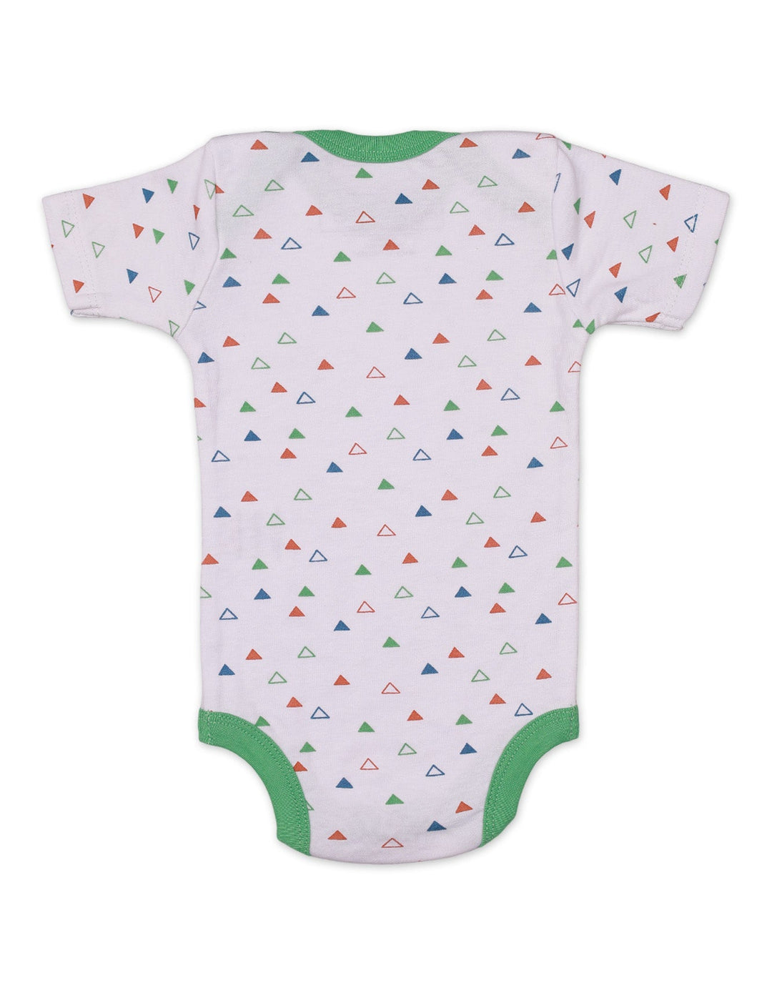 Body Suit Set with Green Dinos Theme for Boys - Pack of 3