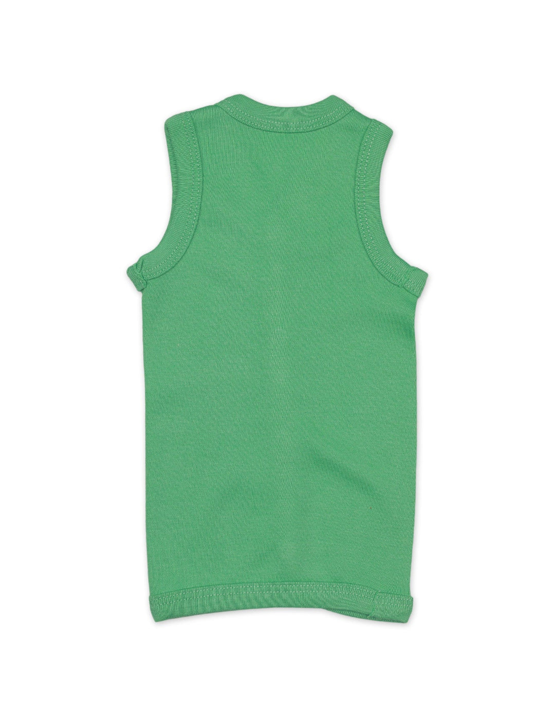 Vests with Green Dinos Theme for Boys- Pack of 3