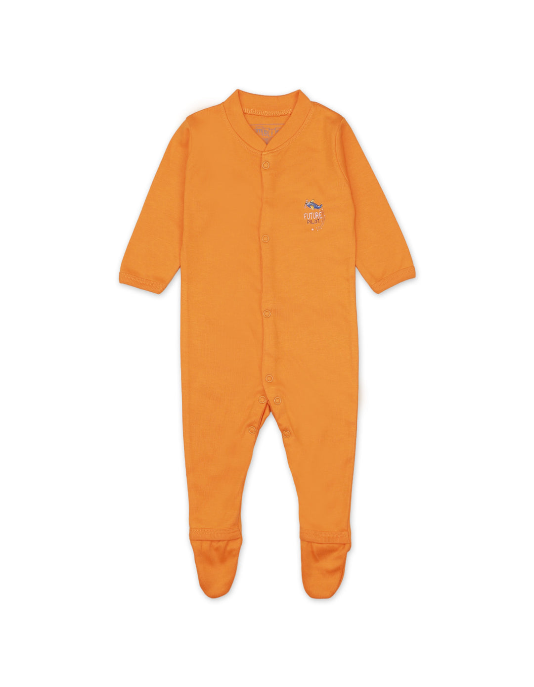 Sleep Suit Set with Pilot Theme for Boys - Pack of 3