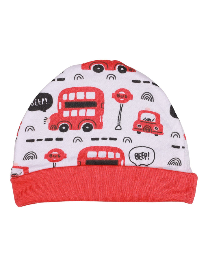 Baby Cap Bus Theme for Boys - Medium