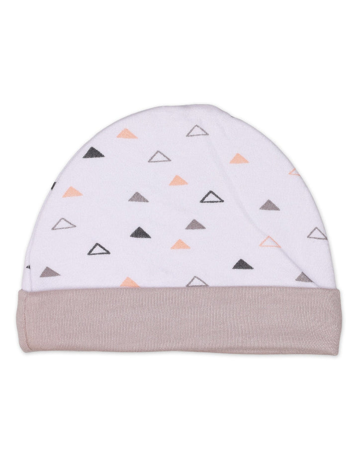 Baby Cap Triangles Bus Theme for Boys - Small