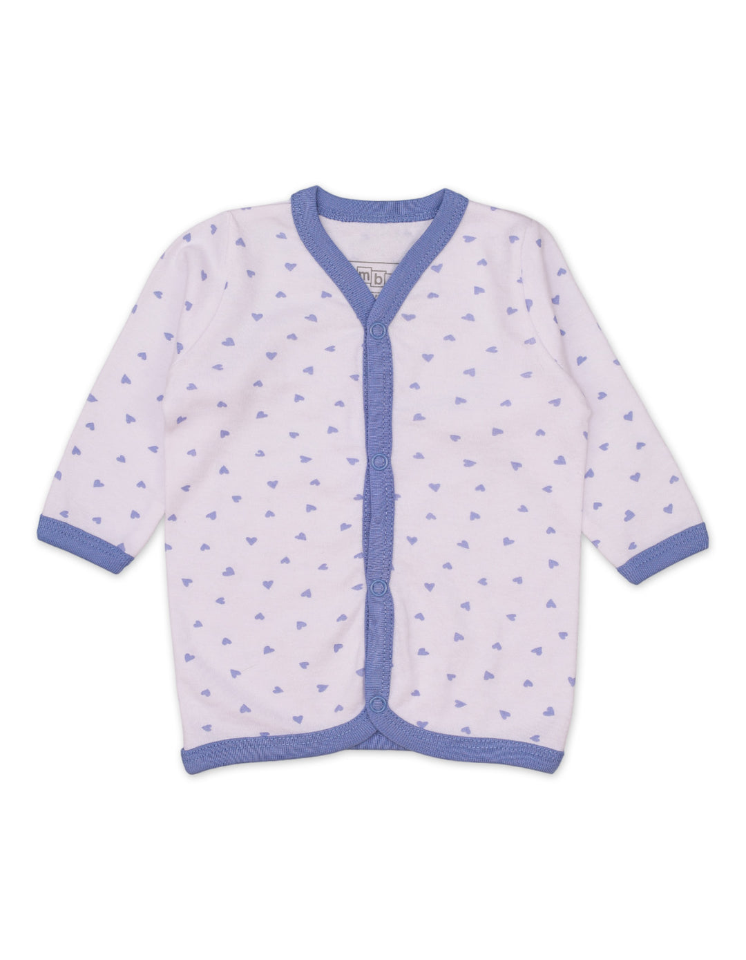 Night Suit Little Heart Flower Lilac Theme for Girls