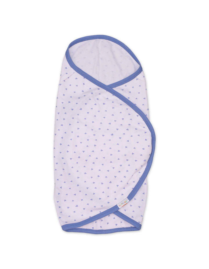 Swaddle Sheet Hearts Flower Lilac Theme for Girls