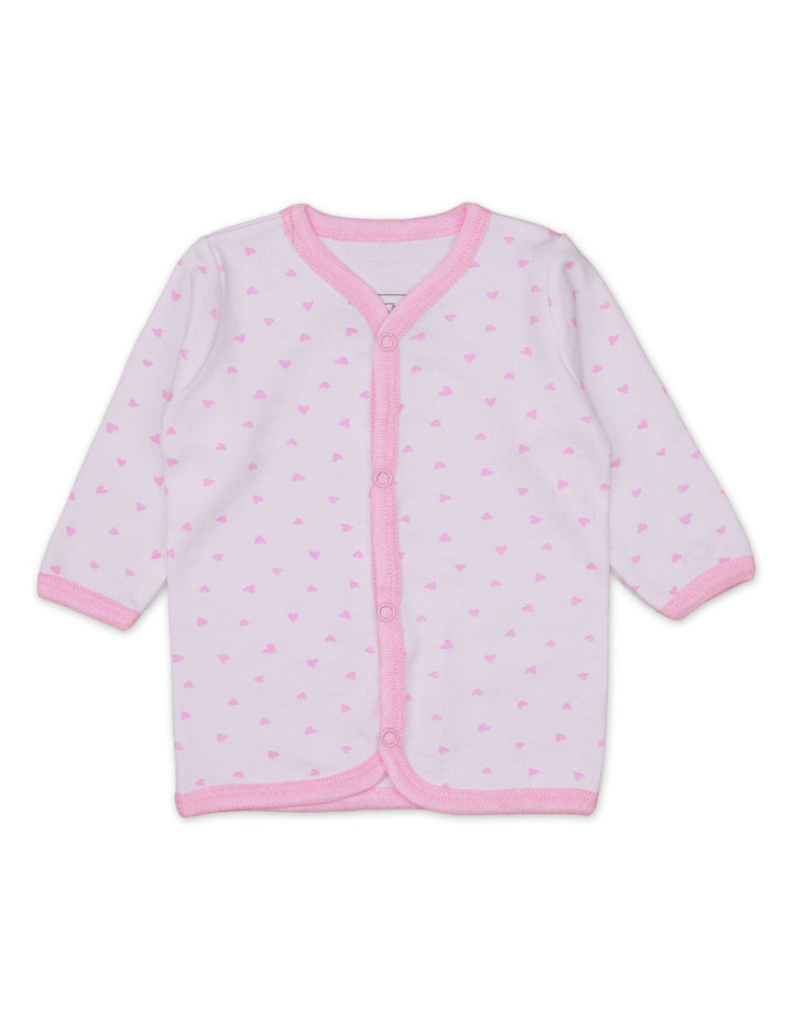 Night Suit Heart Floral Theme for Girls