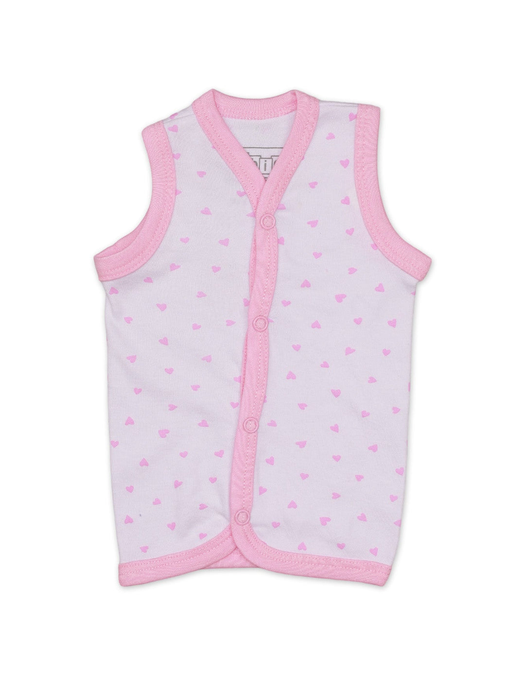 Vests with Floral Theme for Girls- Pack of 3