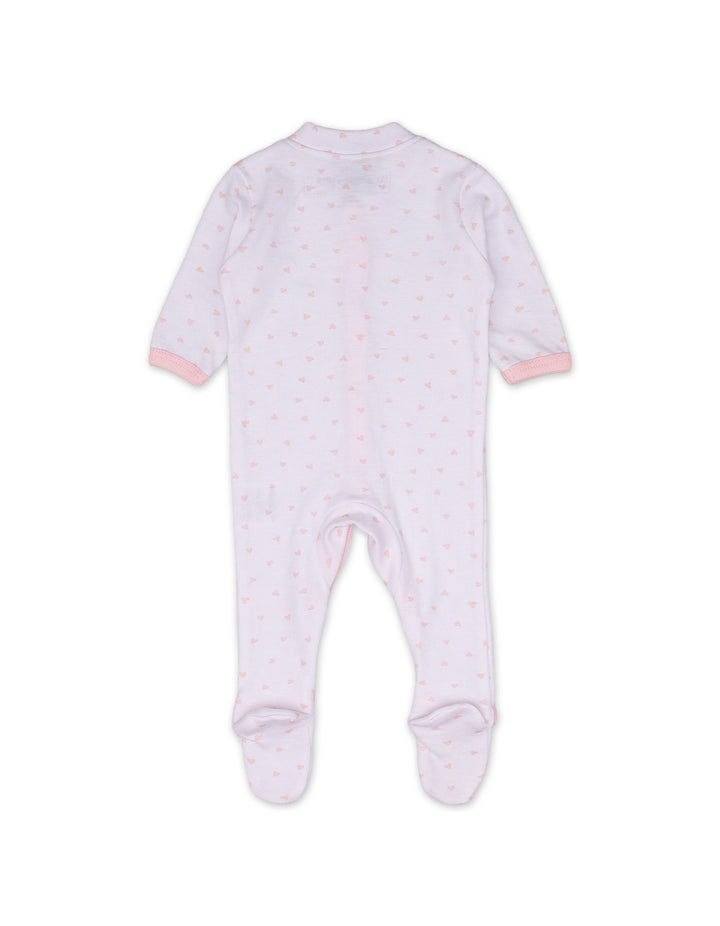 Sleep Suit Set with Blossom Theme for Girls - Pack of 3