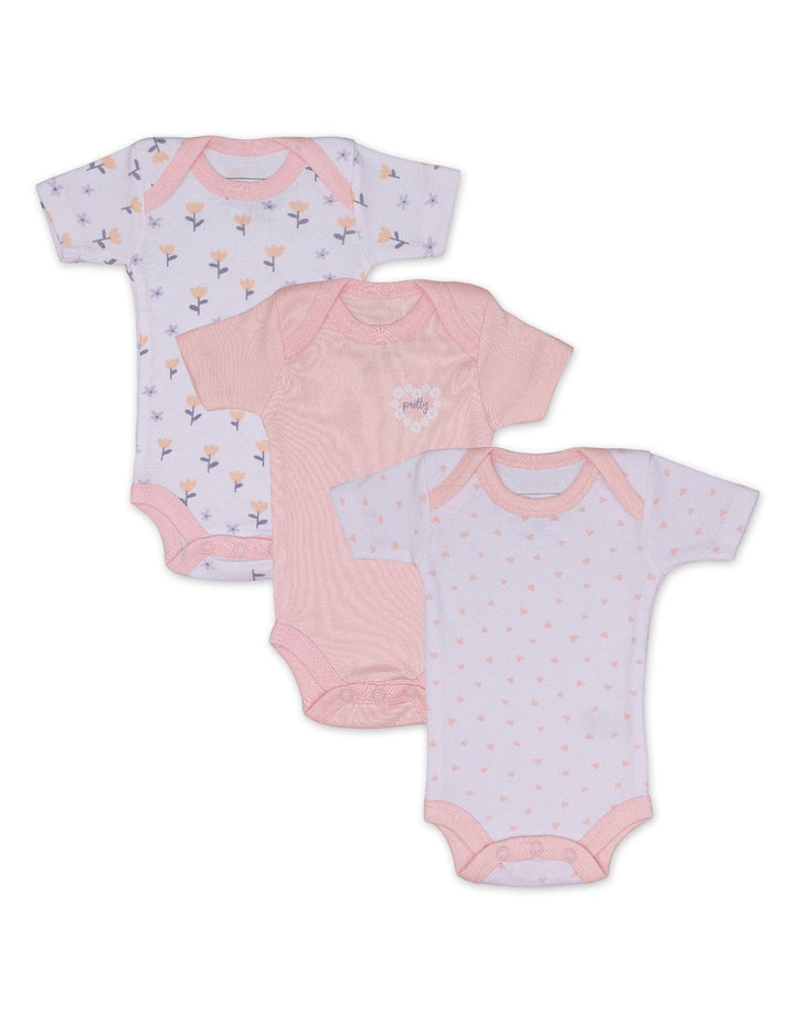 Body Suit Set Blossom Theme for Girls - Pack of 3