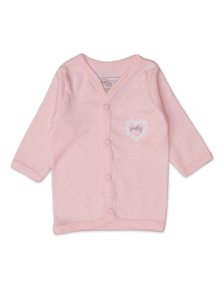 Night Suit Pretty Heart Blossom Theme for Girls