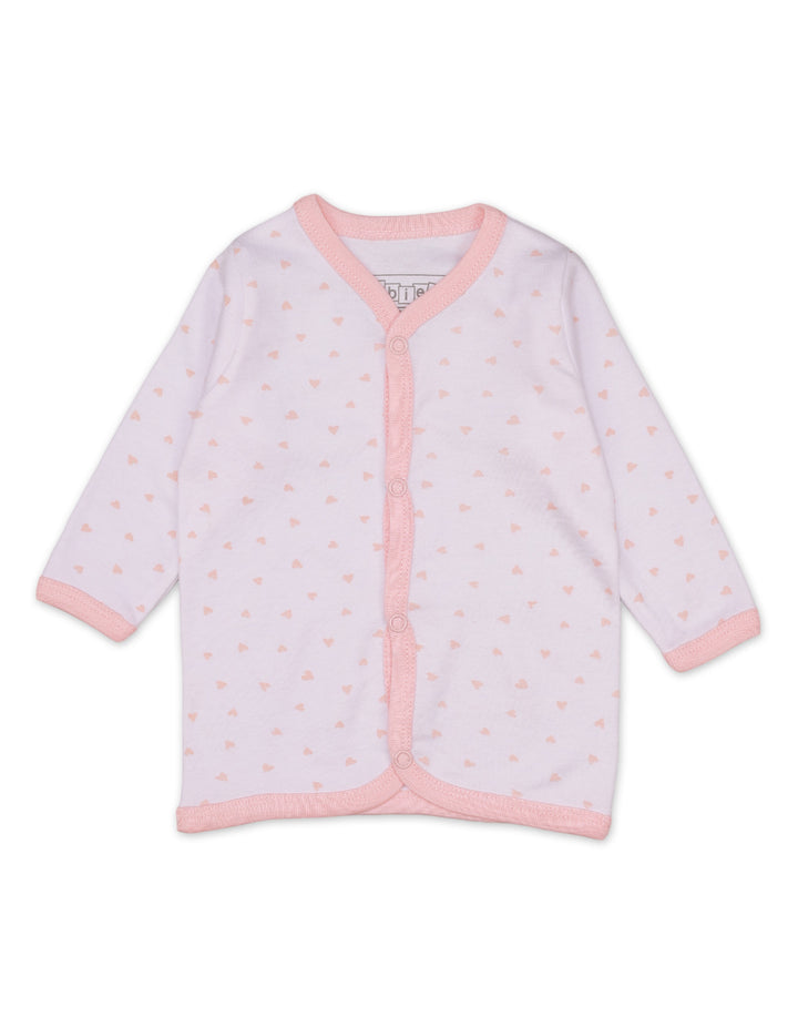 Night Suit Pink Heart Blossom Theme for Girls