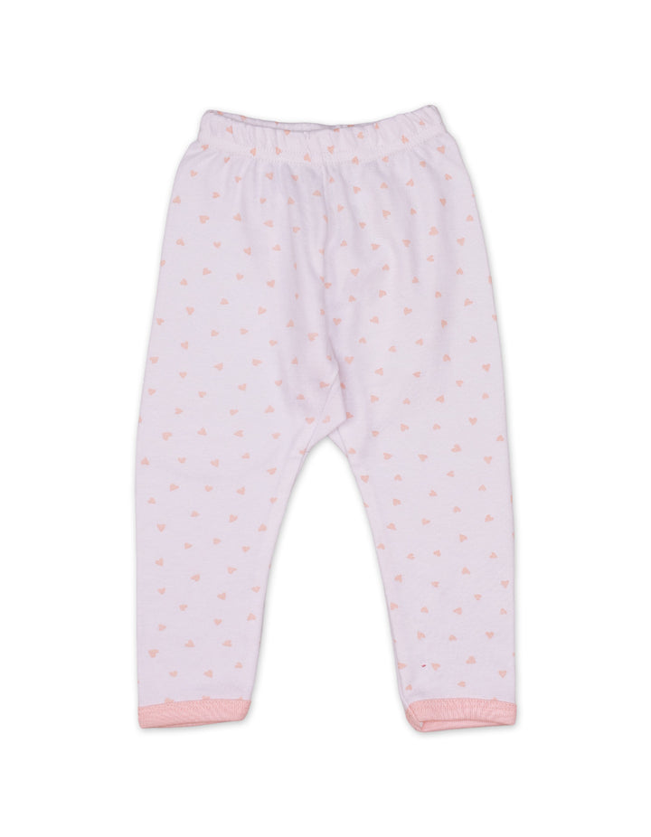 Night Suit Pink Heart Blossom Theme for Girls