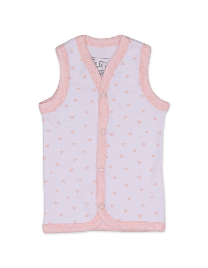 Vests with Blossom Theme for Girls - Pack of 3