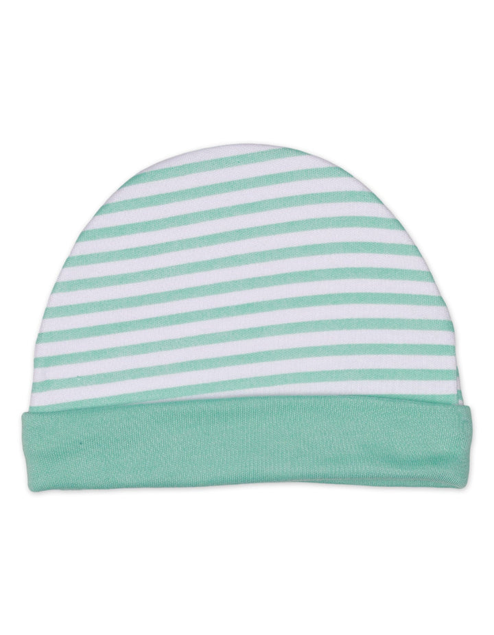 Baby Cap Stripes Night Stars Theme Unisex - Medium