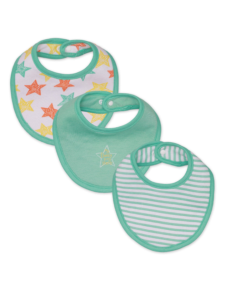 Bibs Night Stars Theme Unisex Pack of 3