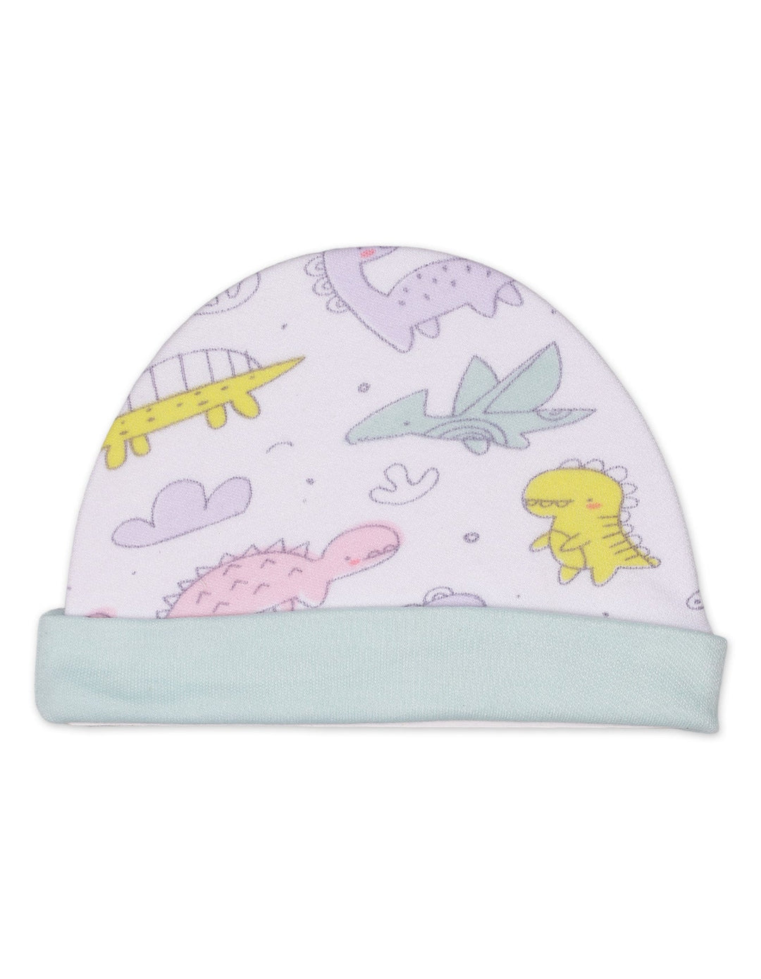 Baby Caps Dino World Theme Unisex- Pack of 3