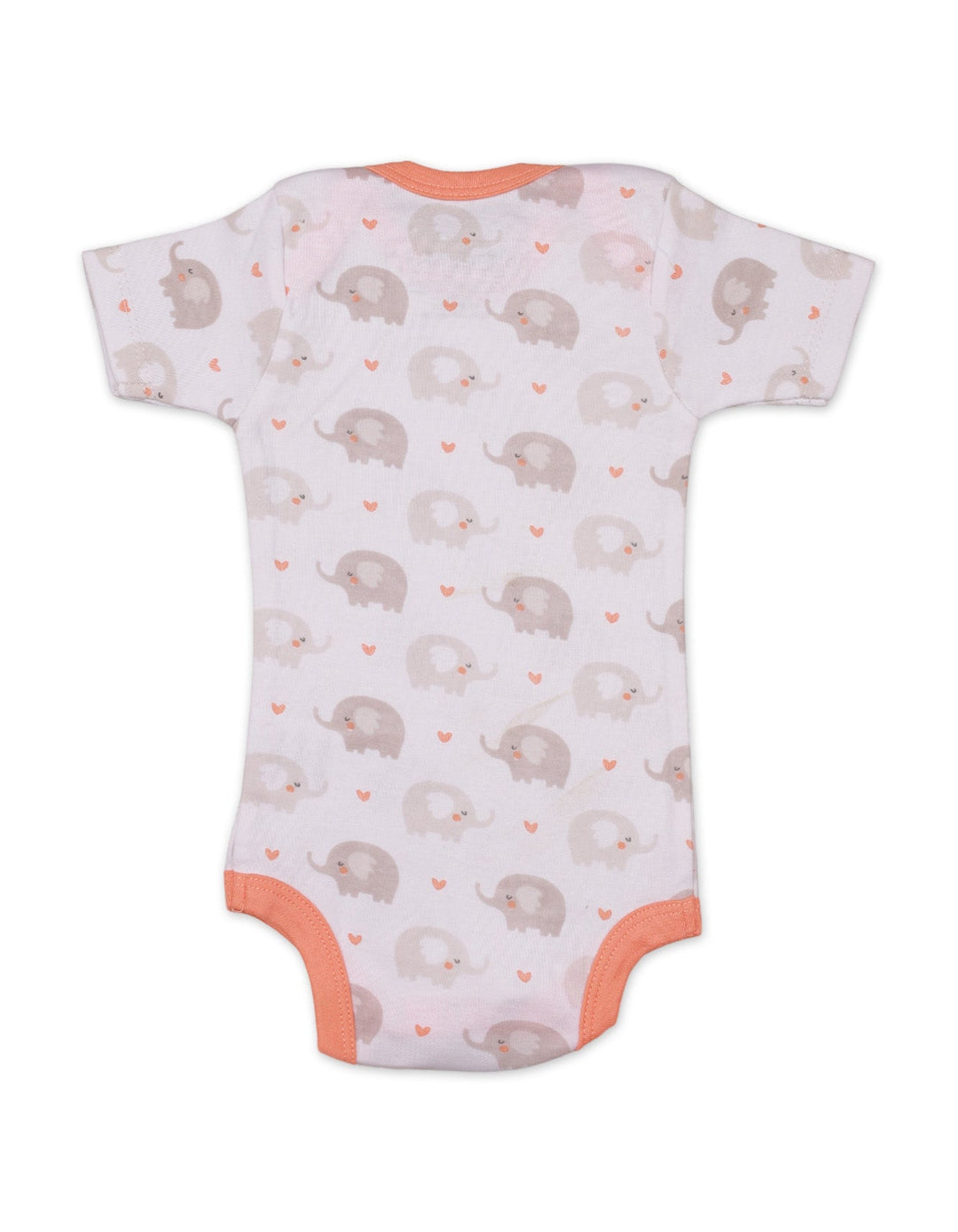 Zubaida's Body Suit Set with Elephant Theme Unisex- Pack of 3