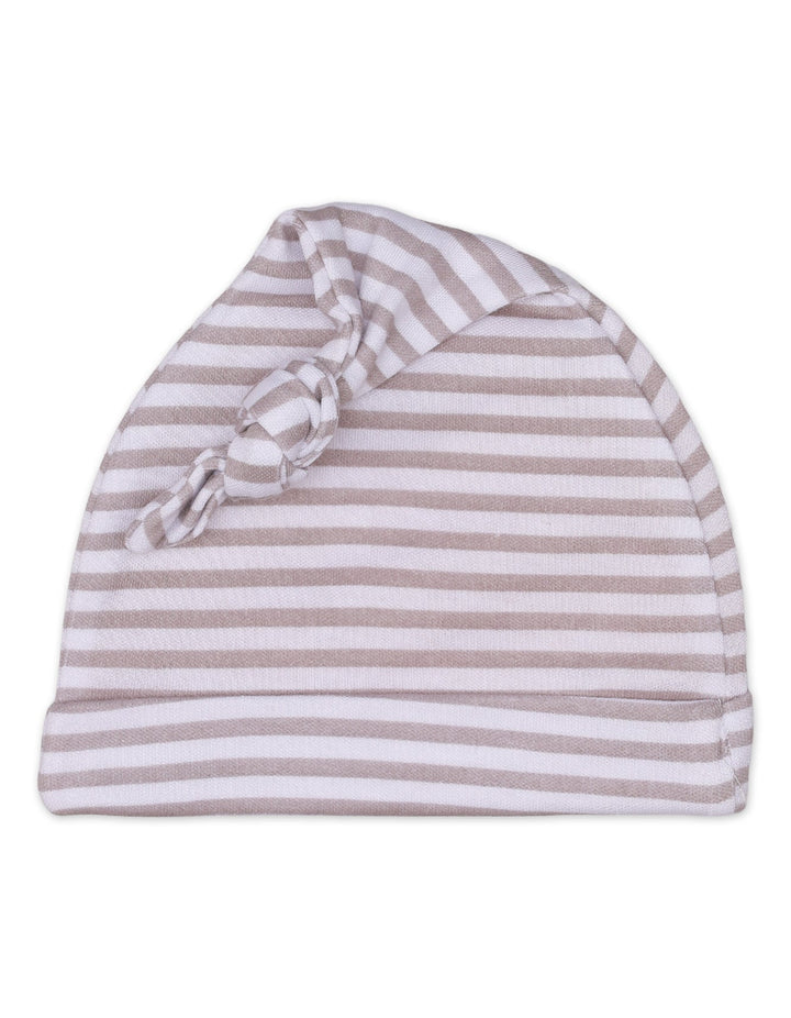 Knotted Cap Stripes Elephant Unisex