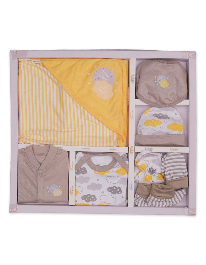 New Born Gift Set 8Pcs Cloud Theme Unisex