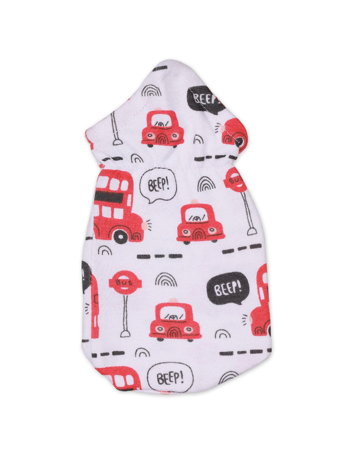 New Born Gift Set 8Pcs Bus Theme for Boys