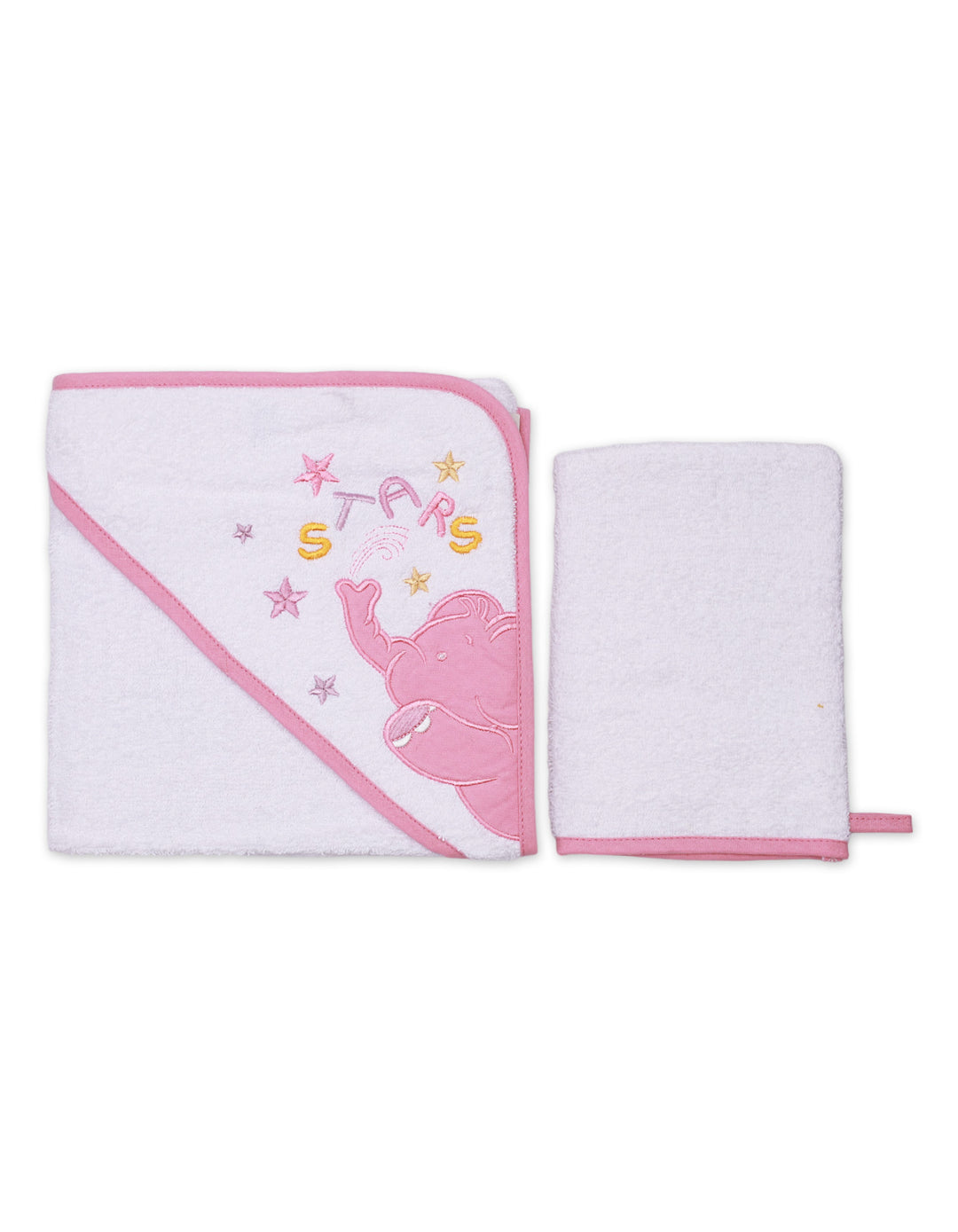 Zubaida's Bath Towel Hooded with Wash Cloth