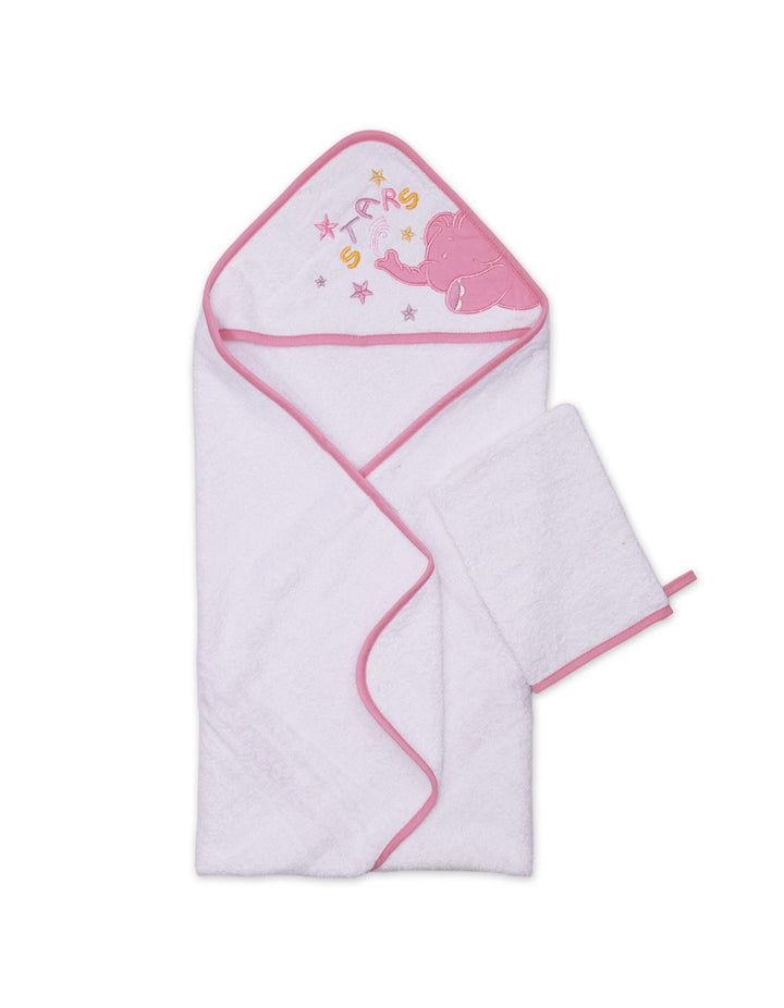 Zubaida's Bath Towel Hooded with Wash Cloth