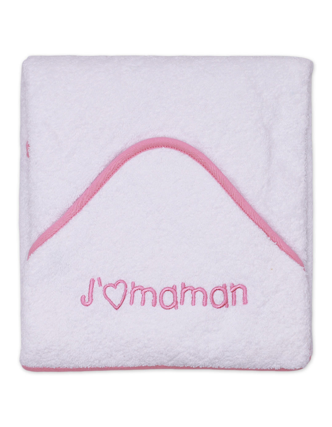 Zubaida's Bath Towel Hooded I love Mama