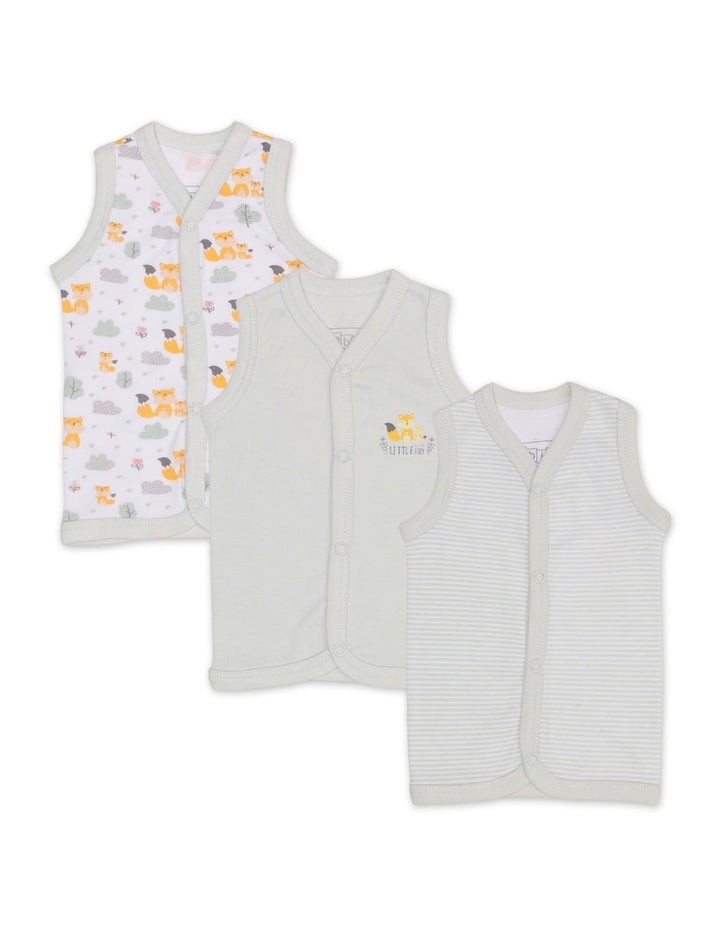 Zubaida's Vest Pack of 3 - Fox Theme - Zubaidas Official™
