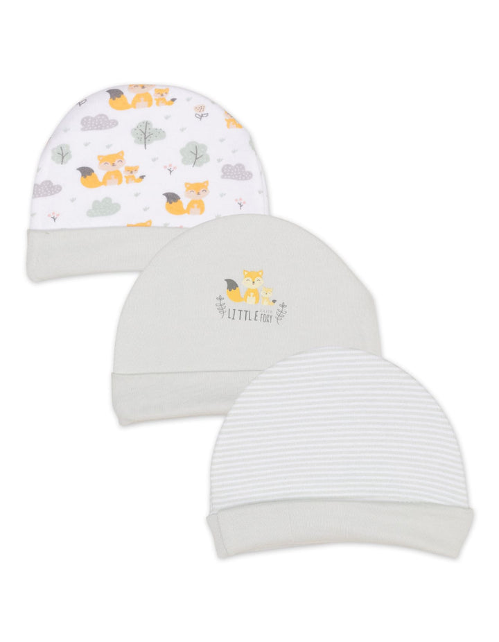 Zubaida's Caps Pack of 3 (Small) - Fox Theme - Zubaidas Official™