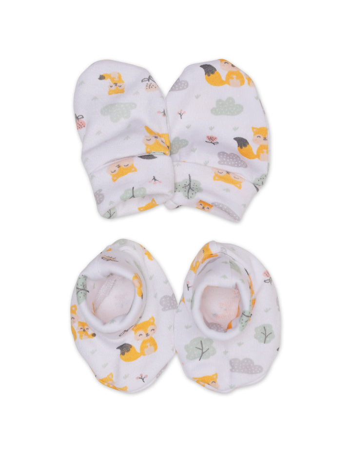 Zubaida's Mittens & Booties Set - Fox Theme - Zubaidas Official™