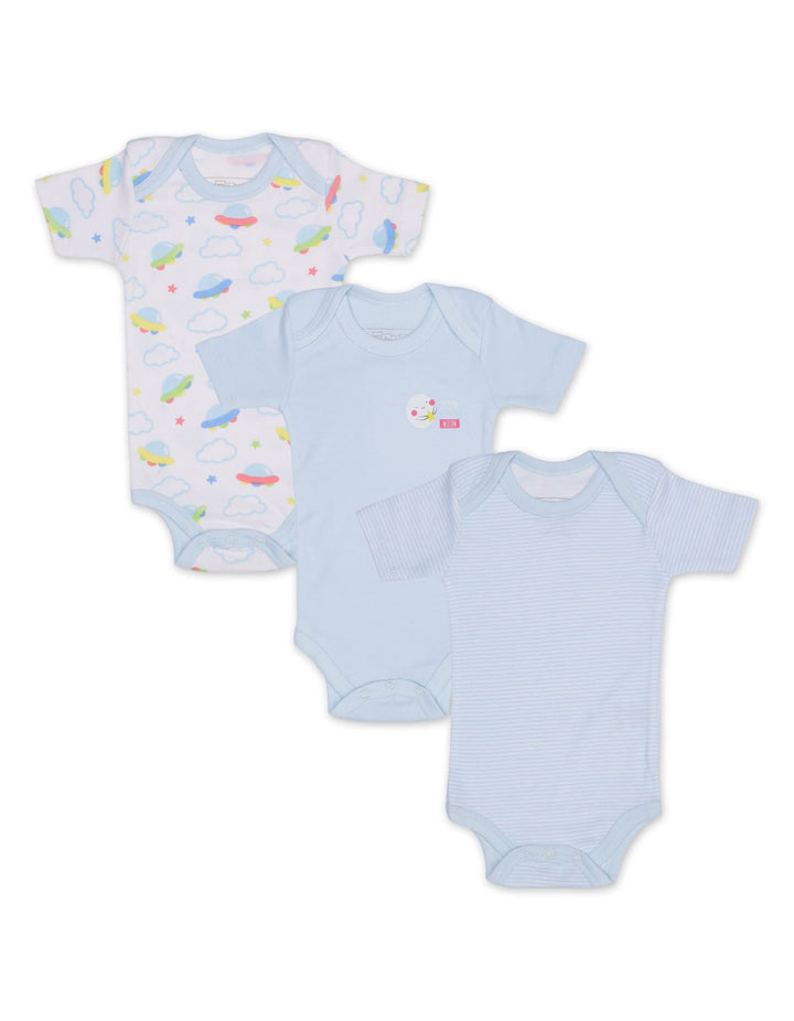 Zubaida's Body Suits Pack of 3 - Clouds Theme - Zubaidas Official™