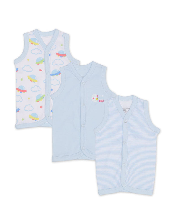 Zubaida's Vest Pack of 3 - Clouds Theme - Zubaidas Official™