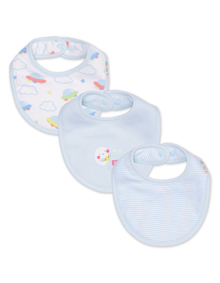 Zubaida's Bibs Pack of 3 - Clouds Theme - Zubaidas Official™