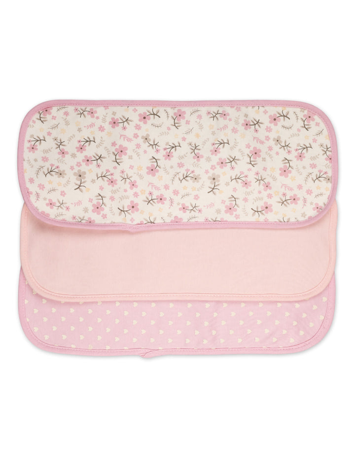 Zubaida's Soft, Absorbent & Baby-Friendly 3 Pcs Burp Cloths - Zubaidas Official™