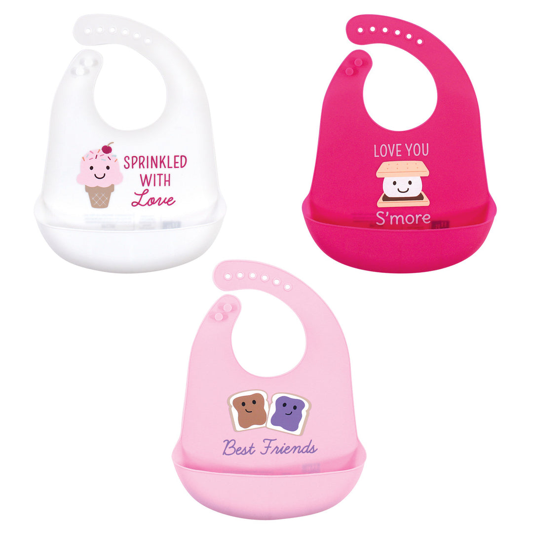 Zubaida's Bib Slicon Ice Cream - Pack of 3 - Zubaidas Official™