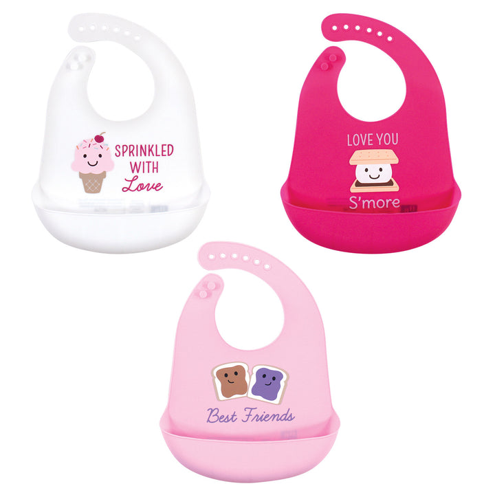 Zubaida's Bib Slicon Ice Cream - Pack of 3 - Zubaidas Official™