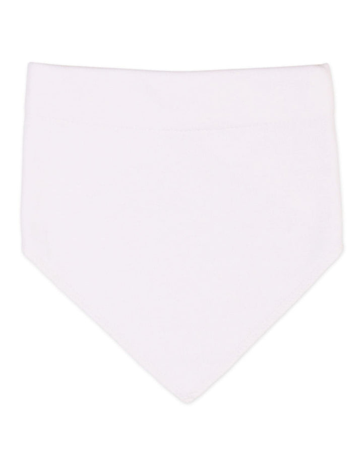 Infant Boy and Girl pack of 3 Bib Bambies White at Zubaidas