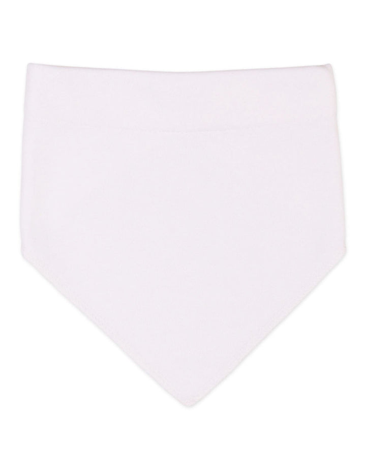 Infant Boy and Girl pack of 3 Bib Bambies White at Zubaidas