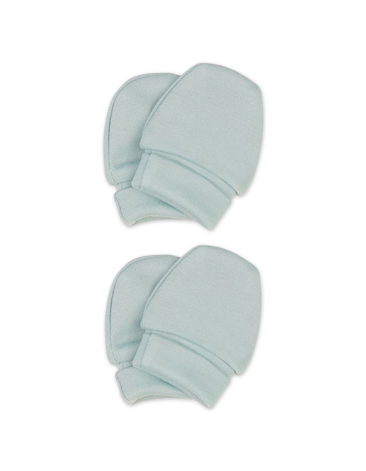 Baby Mittens Pack of 2 Bambies Marine Green at Zubaidas