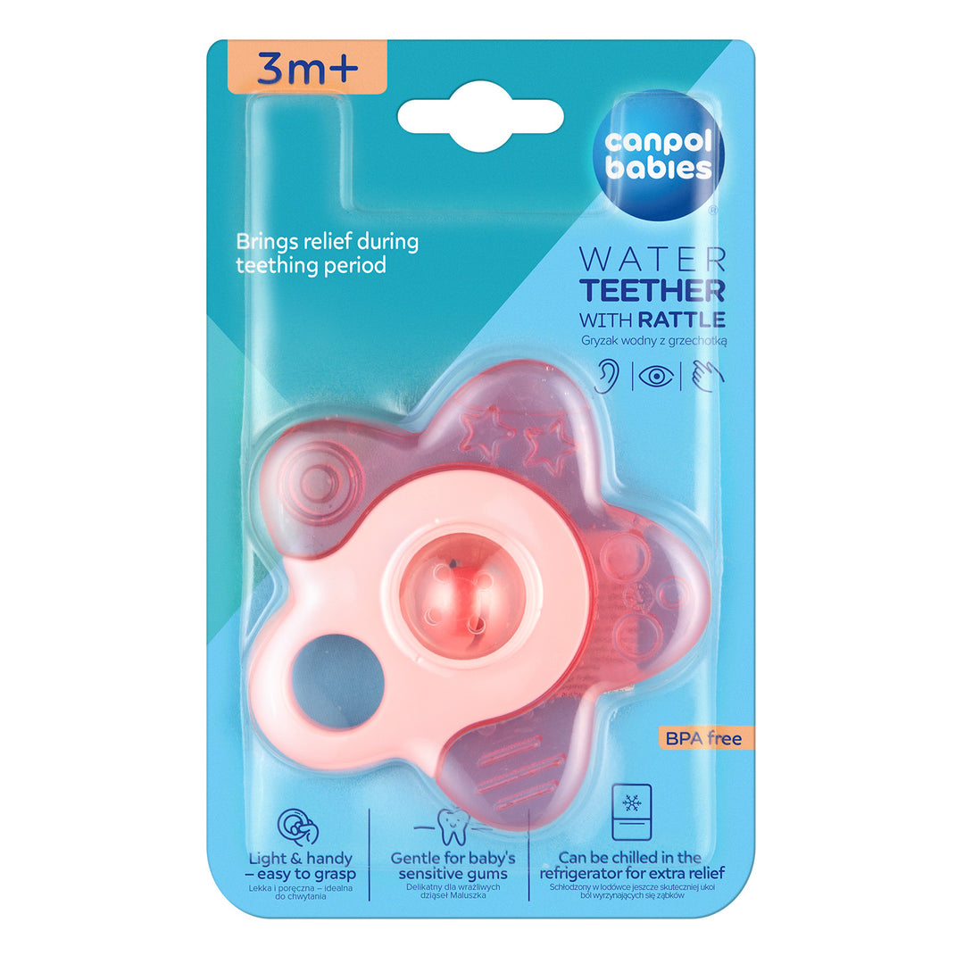 Canpol babies Water Teether with Rattle STAR - 56/161