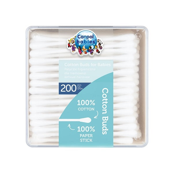 Canpol Babies Cotton Buds 200 pcs - 3/116