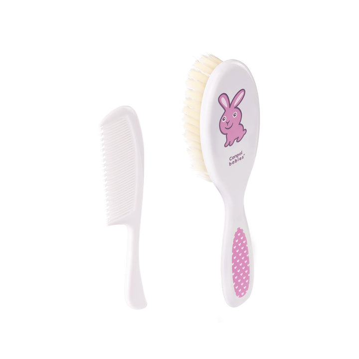 Canpol Babies Soft Baby Brush and Comb TRANSPARENT - 2/417