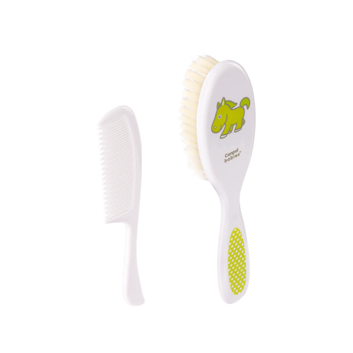 Canpol Babies Soft Baby Brush and Comb TRANSPARENT - 2/417