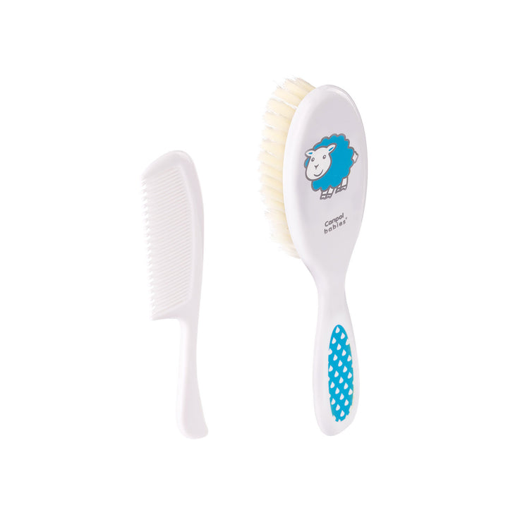 Canpol Babies Soft Baby Brush and Comb TRANSPARENT - 2/417