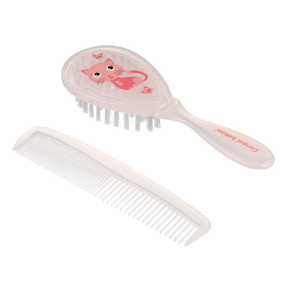 Canpol Babies Baby Brush and Comb CUTE ANIMALS - 2/419