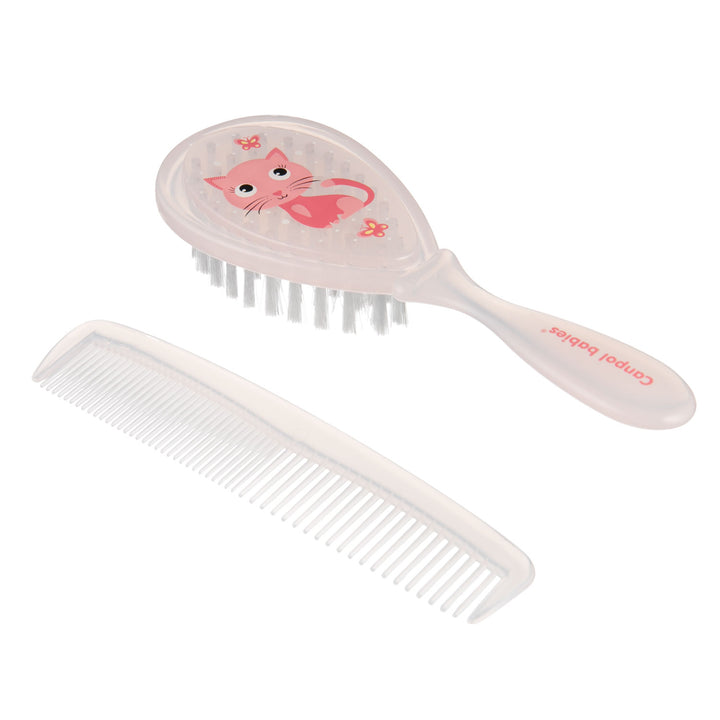 Canpol Babies Baby Brush and Comb CUTE ANIMALS - 2/419