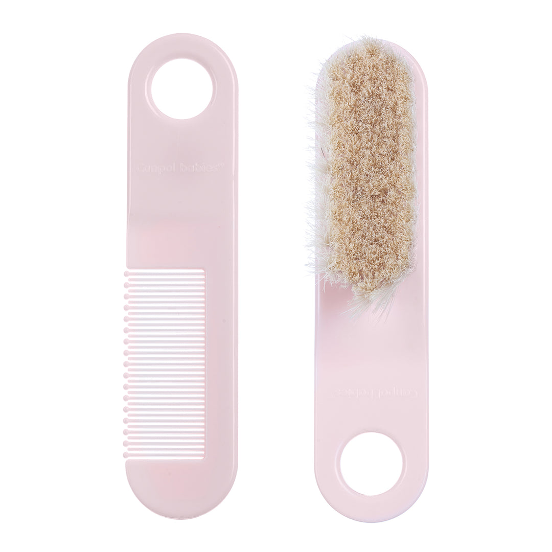 Zubaida's Canpol Babies Baby Brush and Comb with Soft Natural Bristles - 2/424