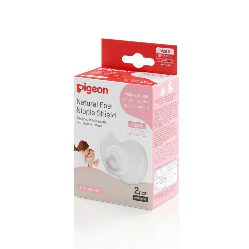 Pigeon Natural Feel Nipple Shield Size 3 (L) - Q79319