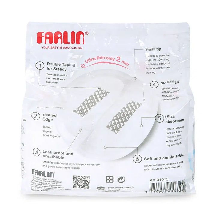 Farlin Ultra Thin Breast Pads Pk-120 - AA-31015