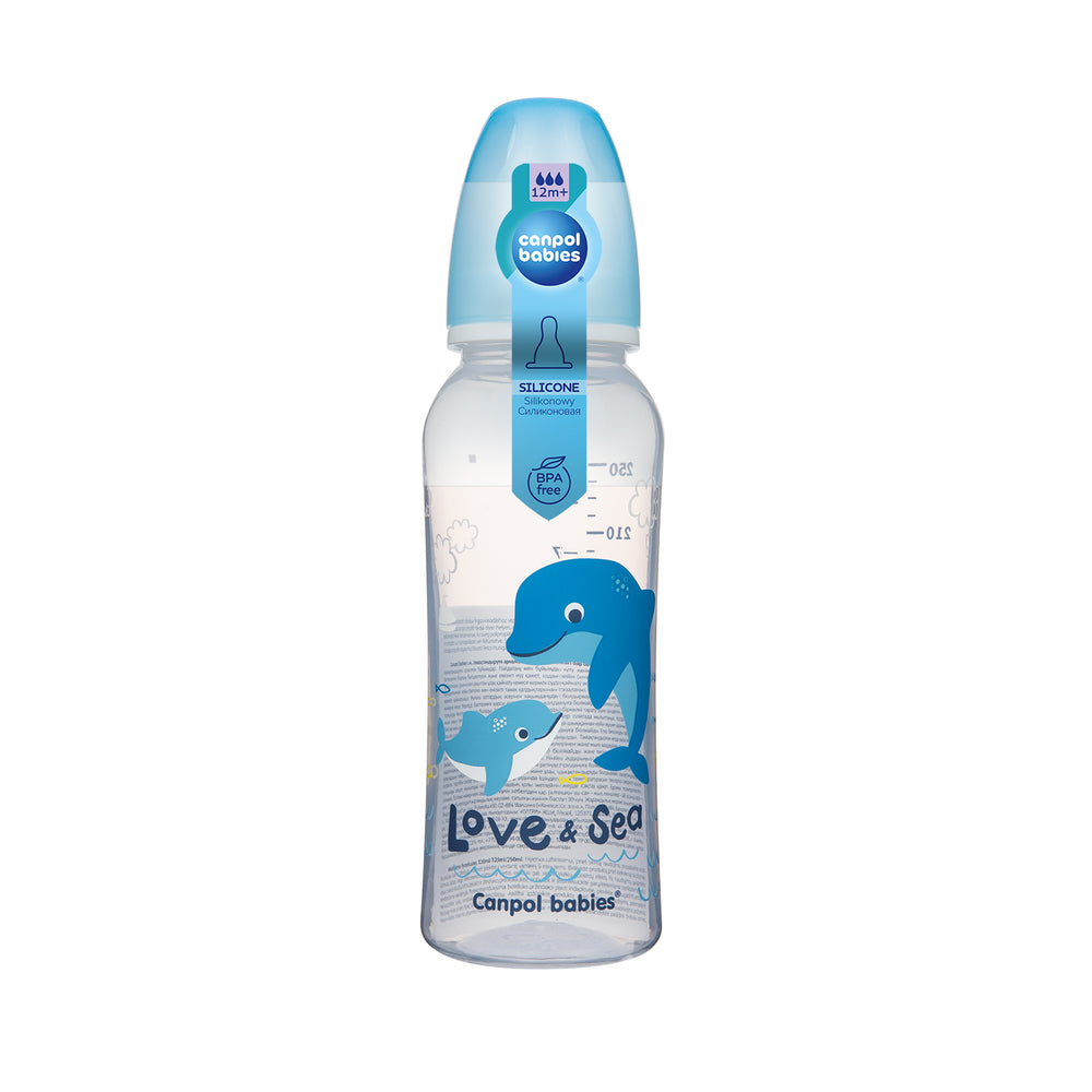 Zubaida's Canpol babies Narrow Neck Bottle 250ml LOVE & SEA - 59/400 - Zubaidas Official™